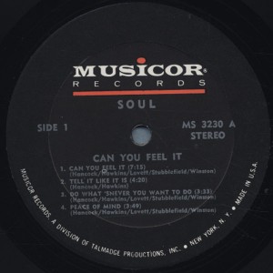 S.O.U.L. ‎– 1972 - Can You Feel It Free Download | Funk My Soul